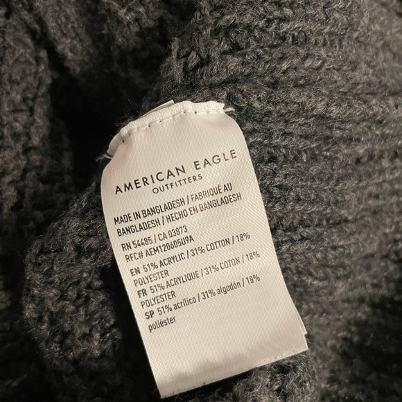 American Eagle boxy cropped knit cardigan - Picture 5 of 5